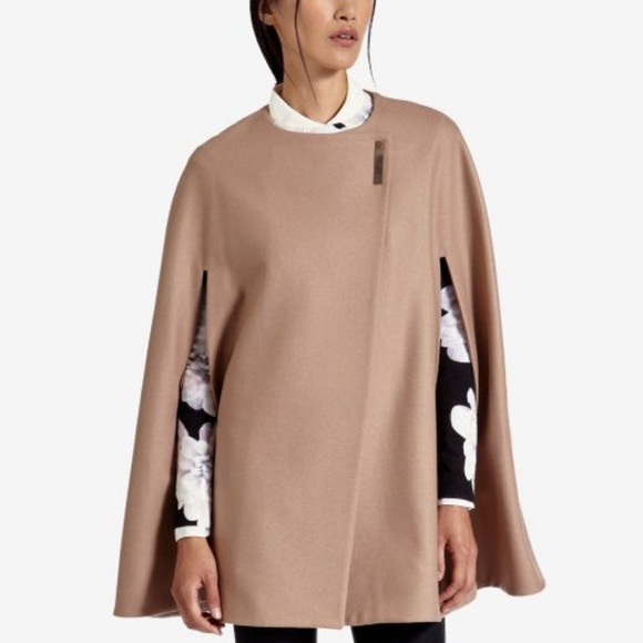 Ted Baker Jackets & Blazers - Perfect Fall Find:Ted Baker Minimalist Taupe Cape